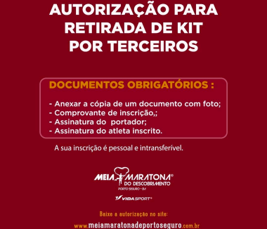 RETIRADA DE KIT POR TERCEIIROS 