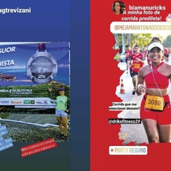 Corredores postam fotos e vídeos para homenagear a Meia Maratona do Descobrimento