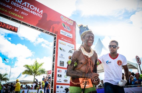 Categorias indígenas é um dos destaques da Meia Maratona do Descobrimento  Categorias indígenas é um dos destaques da Meia Maratona do Descobrimento