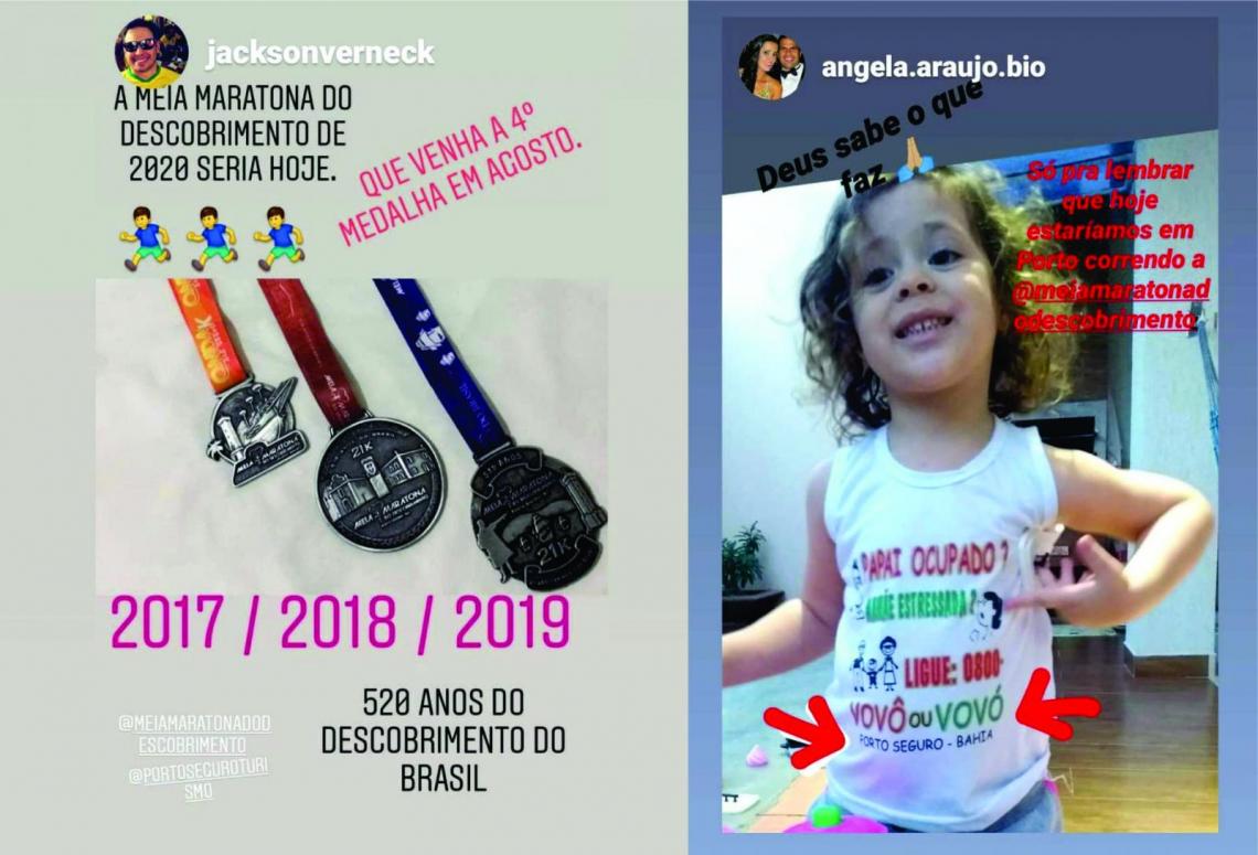 Corredores postam fotos e vídeos para homenagear a Meia Maratona do Descobrimento