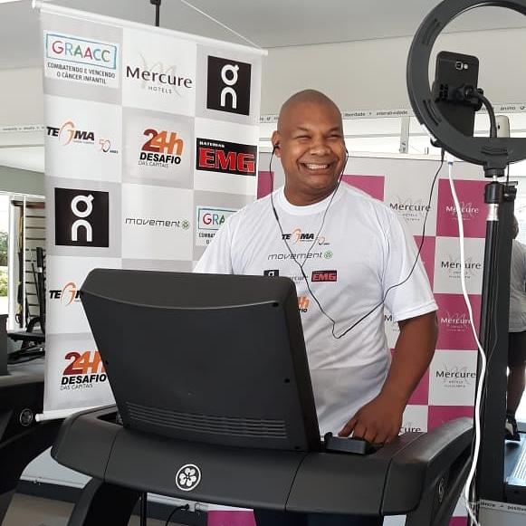 Ultramaratonista Carlos Dias é o embaixador da 1ª Corrida Virtual do GRAACC e  dá dicas para corredores   