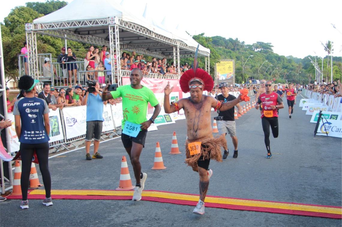 Categorias indígenas é um dos destaques da Meia Maratona do Descobrimento 