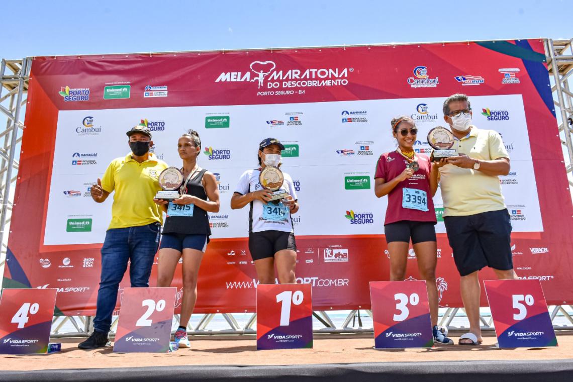 Meia Maratona do Descobrimento retoma os eventos esportivos com sucesso