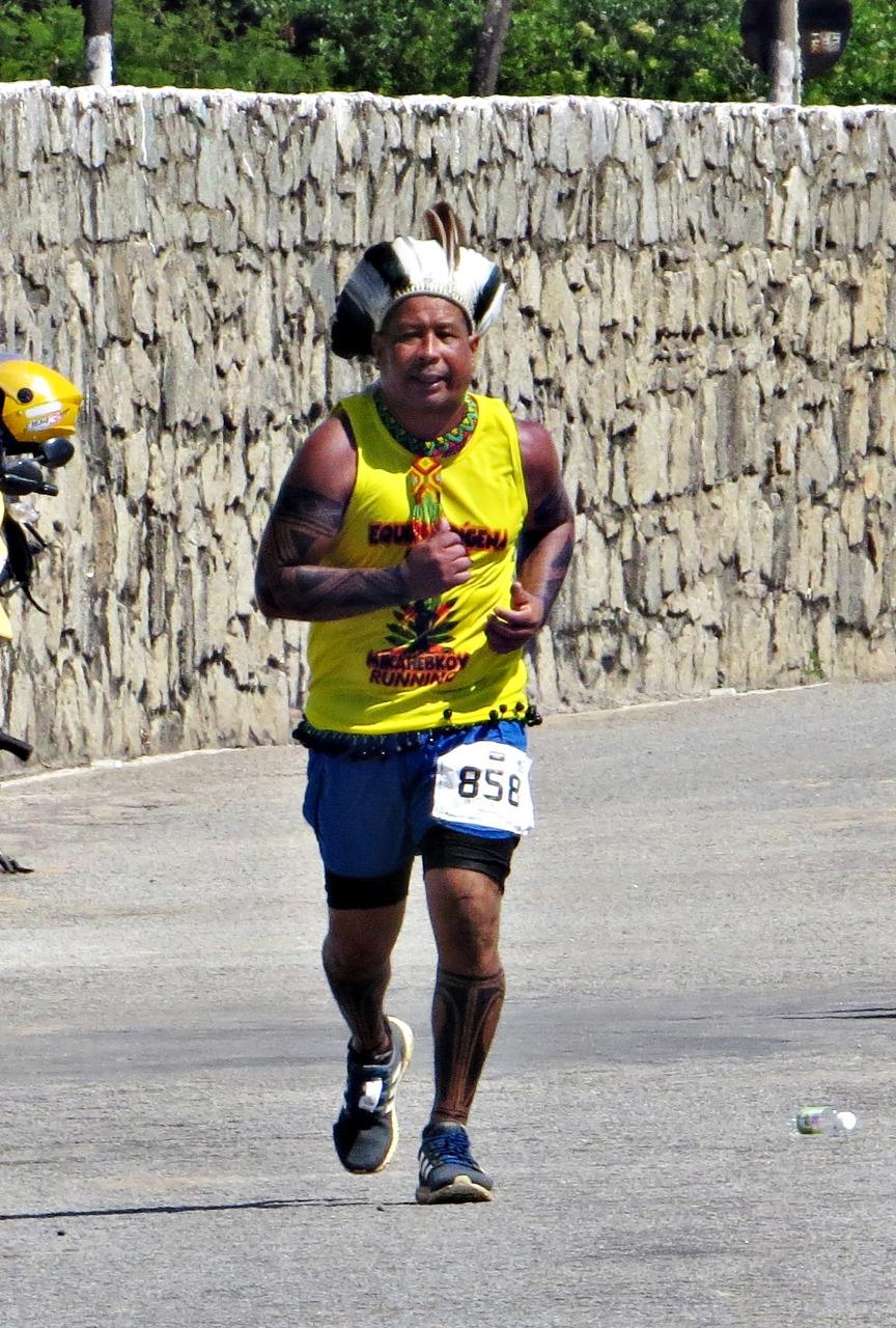 Categoria indígena é um dos destaques da Meia Maratona do Descobrimento 