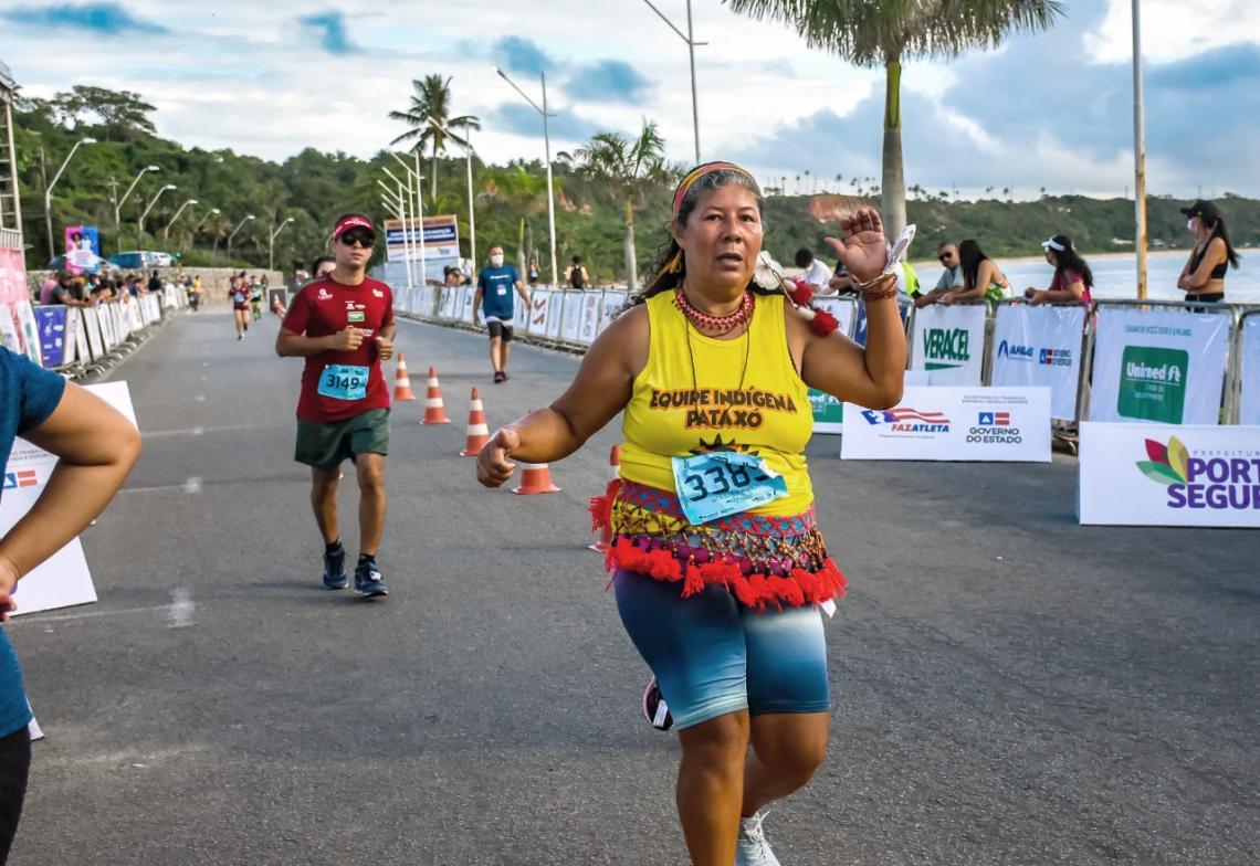 Categoria indígena é um dos destaques da Meia Maratona do Descobrimento 